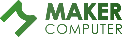logo maker computer computadores usados al por mayor